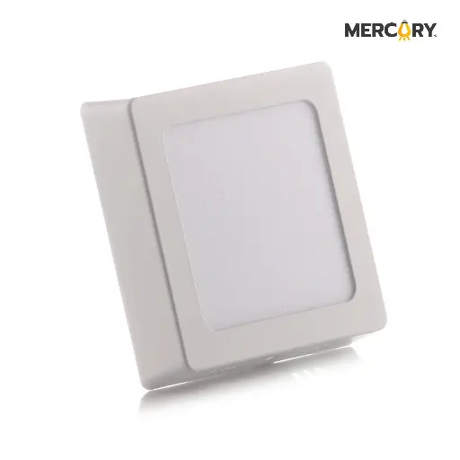 Panel Led Sobreponer Cuadrado Mercury