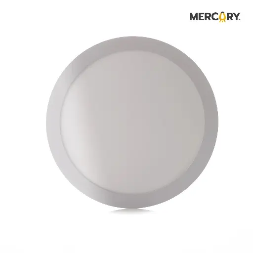 Panel Led Incrustar Redondo 6500k Mercury
