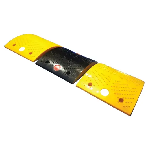 [DH-216] Reductor de Velocidad Ancho: 38cm Alto: 5cm Largo: 100cm, Peso 18Kg Sin Puntas Plastempak