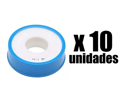 Cinta Teflon 8m Titanium x 10u