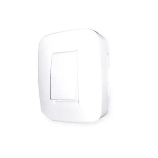 [ETI81] Interruptor Sencillo Sobreponer Basic Blanco Mercury