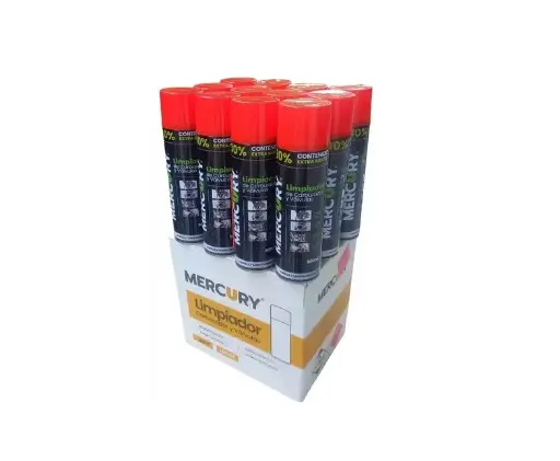 [LMC02-12] Limpiador De Carburador y Valvulas 500ml 30% Contenido Extra Gratis Mercury x 12u