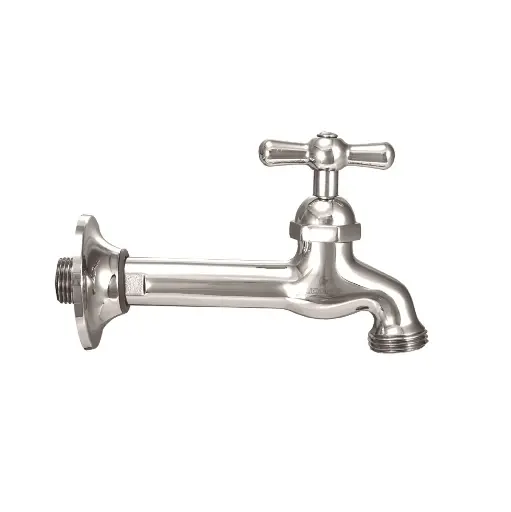 Llave Terminal Manguera Cromada Extensión Gricol