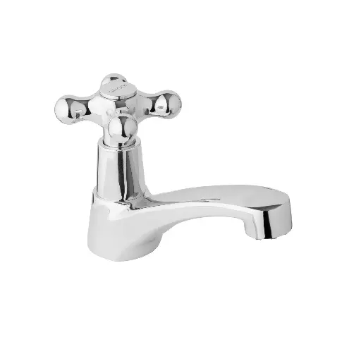[01-0815-211] Llave Individual Lavamanos Metálica Calima Gricol