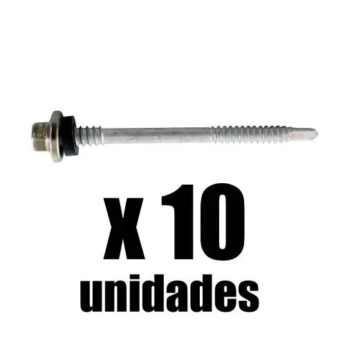 [FTA14014258x10] Tornillo Cubierta 14x2.1/2 Ajover x 10u