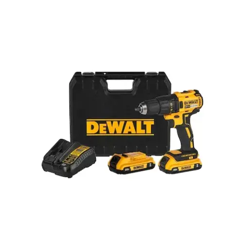 [DCD7771D2-B3] Taladro Inalámbrico Rotación 20v 1/2 + 2 Baterías Max y Cargador Dewalt