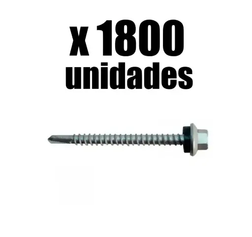 [5255K12113] Tornillo Cubierta Autoperforante 12x2.1/2  x 1800u