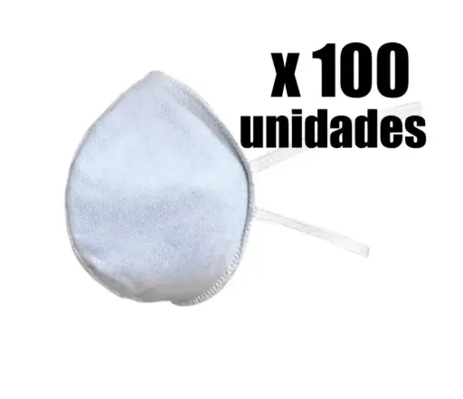 [1663Bx100] Tapaboca de Tela Antifluido x 100u