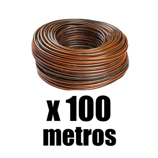 [MA0005] Manguera Jardin Bicolor Rollo x 100m