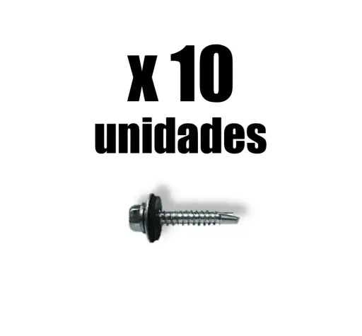 [5255K10301x10] Tornillo Cubierta Autoperforante 10x3/4 x 10u