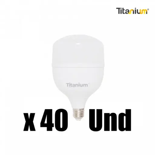 Bombillo Led Titanium x 40u