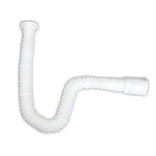 [TTA80] Sifon Flexible Sencillo Plastico Titanium