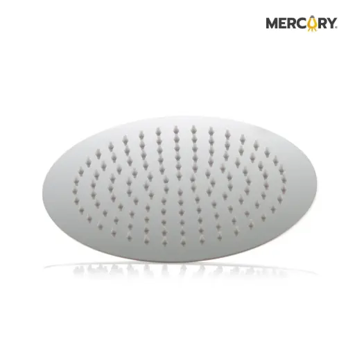 Ducha Agua Fria Redonda Acero Inoxidable De Lujo Mercury