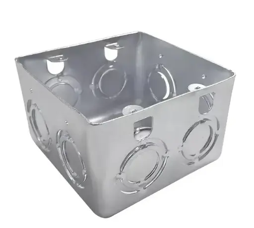 [T1202-0017] Caja Empalme Electrico Metal 10x10 Induma