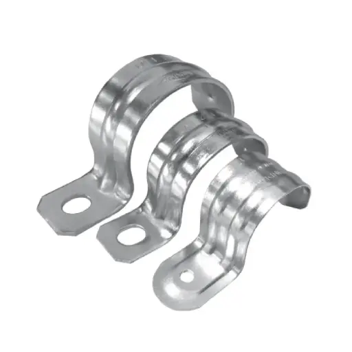 Grapa Tubo Galvanizada Sencilla Induma