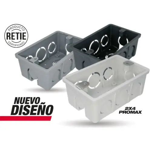 Caja Empalme Plastica 2x4" Induma