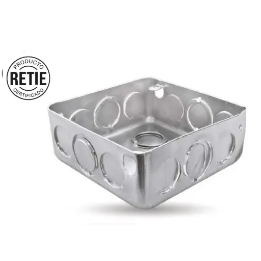 [T1202-0008] Caja Empalme Metal 4x4 Induma