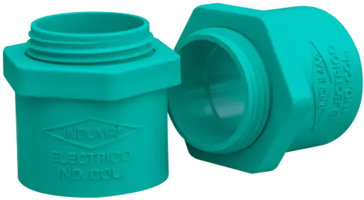 Adaptador Terminal Conduit Verde Induma