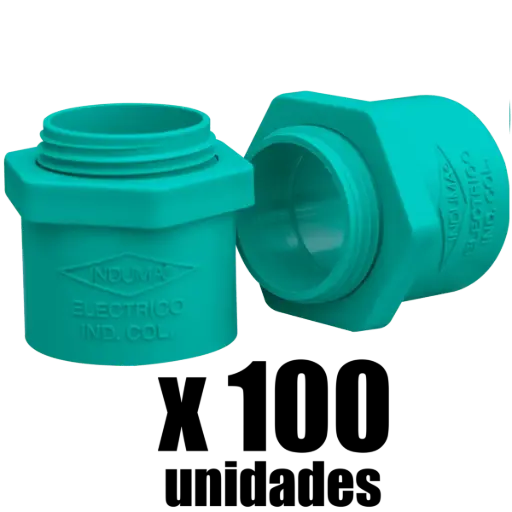 Adaptador Terminal Conduit Induma x 100u