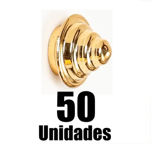 Terminal Cortinero Dorado Lej x 50u