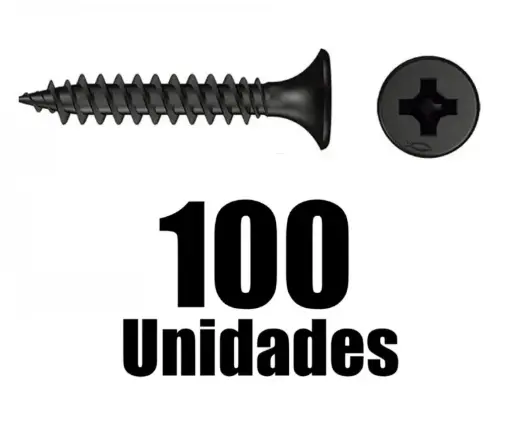 [5255026100-100] Tornillo Drywall Rosca Fina #6-1 x 100u