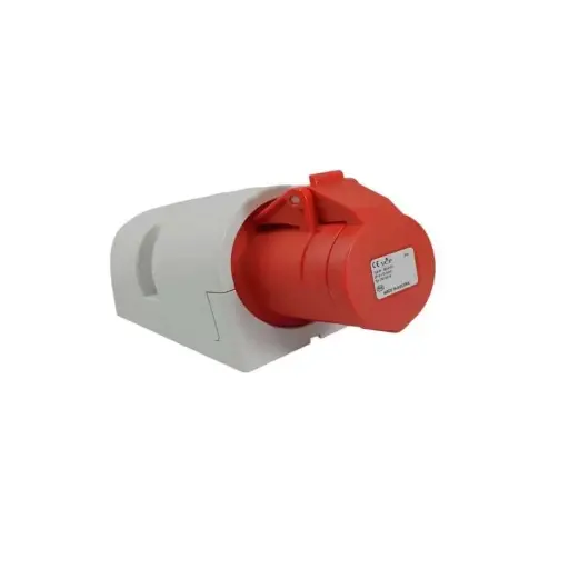 [148100101003] Toma corriente electrico industrial sobreponer 3P+ Tierra 32a 440v