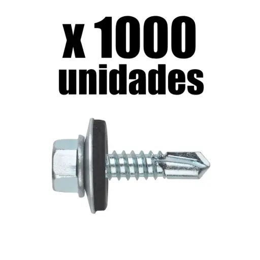 Tornillo Cubierta Autoperforante 10 Neopreno x 1000u