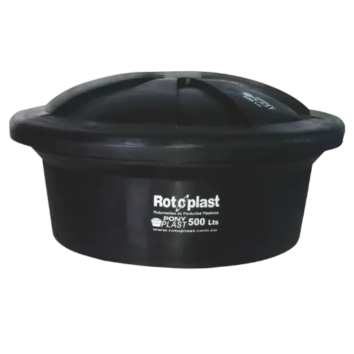[AFCN032] Tanque Plástico Bajitos Ponyplast Rotoplast 500Lts