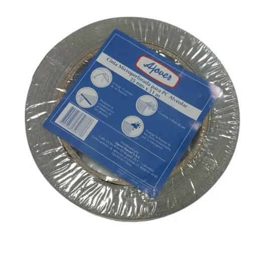 [LCTUATU2511000] Cinta microperforada 25mm x 11m Ajover 