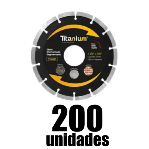 Disco Diamantado Segmentado Mercury x Caja