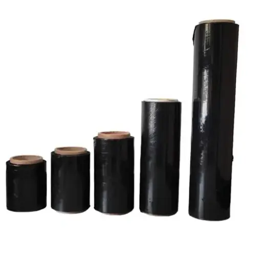 Stretch Vinipel Negro X 200 Mts