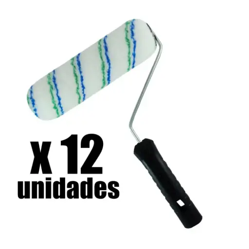 [7000015000001-12] Rodillo Industrial Pop 9" Caribe x 12 Und