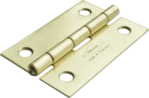 Bisagra Comun Con Tornillos Latonada Induma