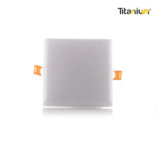 [TTA85] Panel Led Frameless Titanium 18w Blanco Cuadrado 6500k Incrustar