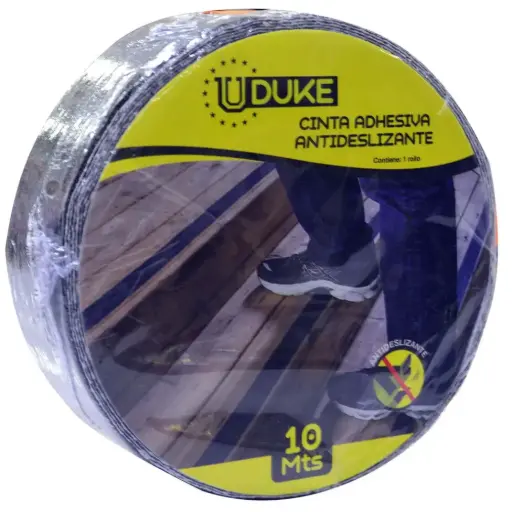 Cinta Adhesiva Antideslizante 2" Negra Uduke