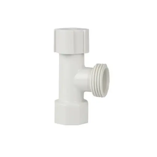 [01-1993-15] Llave Lavadora Plástica Blanca Gricol