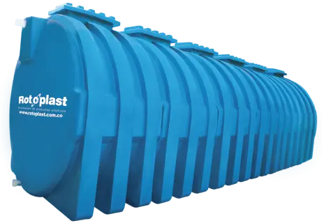 Tanque Plástico Horizontal Rotoplast