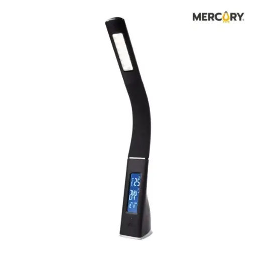 [IDL42] Lampara Led Escritorio Luxury Negro 5w 3000k/4000k/6500k Mod-07 Mercury