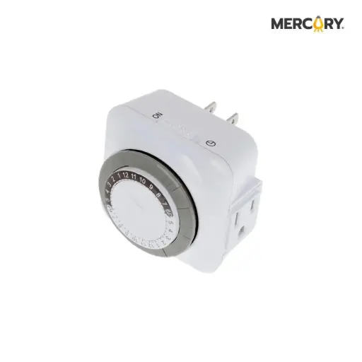 [ESE17] Timer Mecanico 30-Minutos/24-Horas Mercury