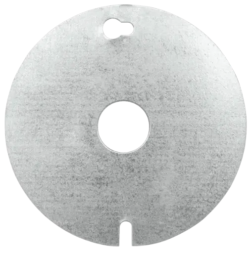 [T1206-0011] Tapa Electrica Redonda Perforada Galvanizada C.24 Induma