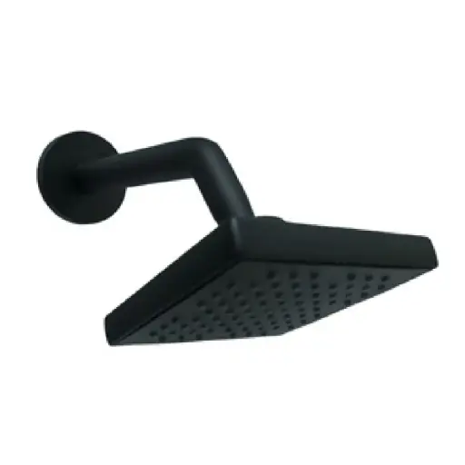 [BL-9530-07BC] Regadera Vico Ii Negra Bajo Consumo