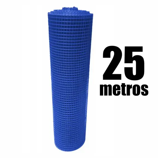 Malla Plástica Reja 15x15 Cuadrada TGV 1,5 x 25 Mts