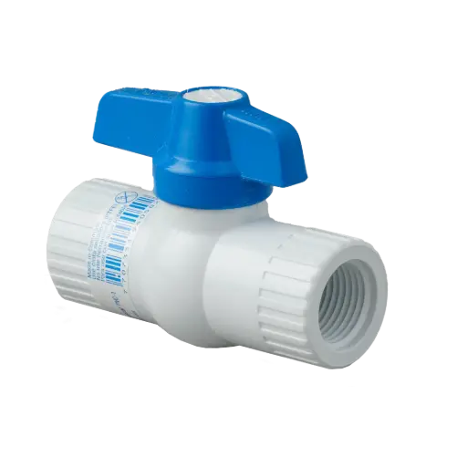 Válvula Bola Pvc Roscar Pesada Pcp