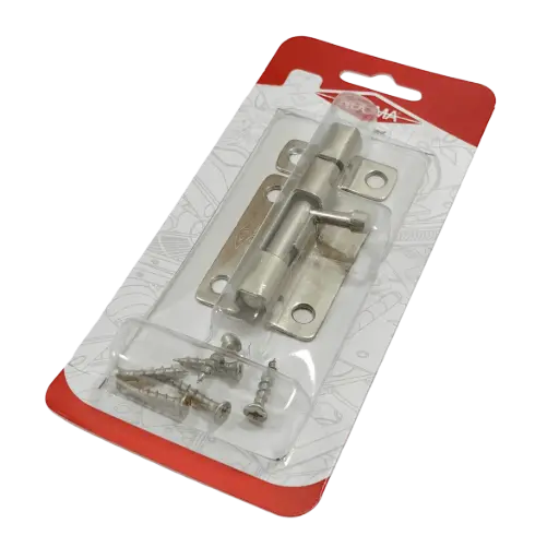 Pasador Cuadrado Niquel Satin C.18 C.T. Blister