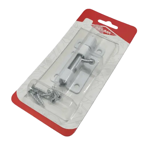 Pasador Cuadrado Blanco C.18 C.T. Blister 