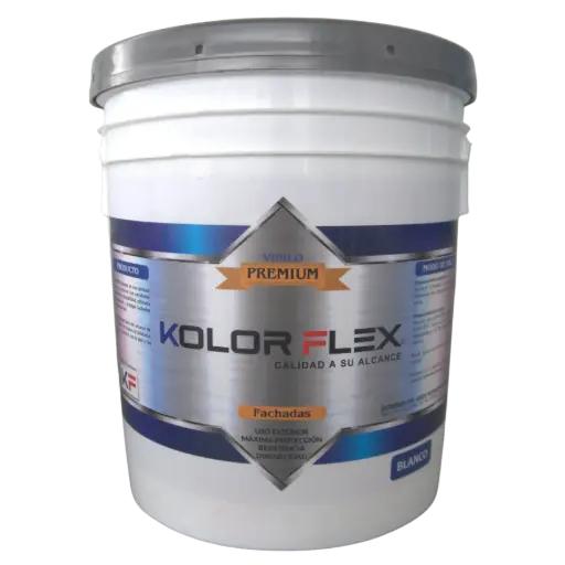 [KFAC03] Pintura Acrílica Premium Fachada Kolor Flex Blanco Cuñete