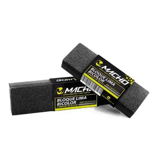 [FV142053] Bloque Afilar 8" Carburo de Silicio Macho