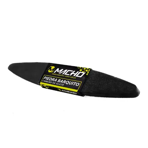 [FV142054] Piedra Afilar Barquito 9" Carburo de Silicio Macho 