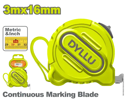 Flexometro Hoja Ancha Dyllu