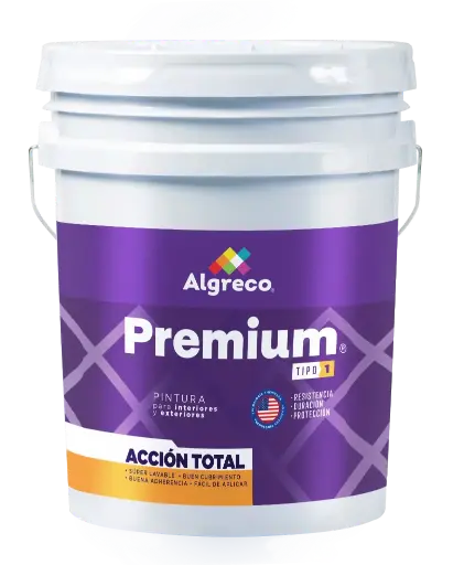 [99400105] Pintura Vinilo T1 Premium Algreco Blanco Cuñete